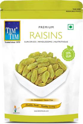Tim Tim Premium Raisins I Long & Green Raisin I Natura Raisins