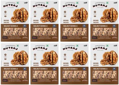 Nutraj Bakers Pride Walnut Kernels 250 gm Pack of 8 ( 2kg), Walnuts