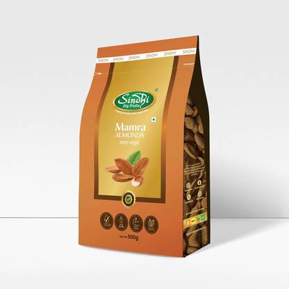 Sindhi Large Size Mamra Badam 5 Star Quality Pure Mamra Without Shells High Oil Content Almonds
