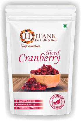 hitank Sliced Cranberries Dried | Organic Cranberries