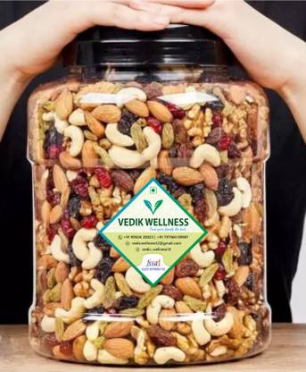Vedik Welness Healthy Mix Seeds and Dry Fruits Dry Fruits Nutmix Assorted Seeds & Nuts