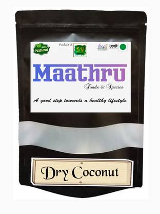 MAATHRU Dry Whole Coconut ( Dry Coconut / Copra / Kopra) 500g Dry Copra