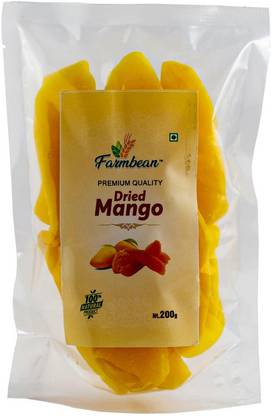 Farmbean Dried Mango | Dried Alphanso| Mango |Alphanso| Dry Mango Good Source of Fiber Mango