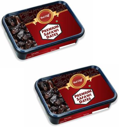 RED CLIFF Premium Safawi Dates | Original Kalmi Khajoor | Combo Pack Of 2 | Dates