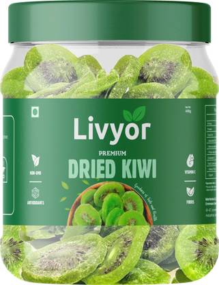 LIVYOR Premium Dried Kiwi | Dry Fruits Kiwi