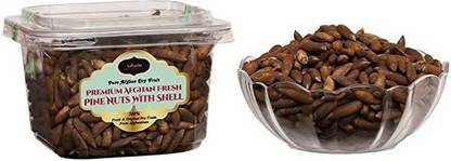 Aafarin FRESH PINE NUTS WITH SHELL (250g) Pine Nuts