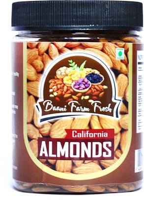BAANI FARM FRESH California Badam, High Fiber, Vitamin E, Heart-Healthy, Skin-Glowing, Natural Almonds