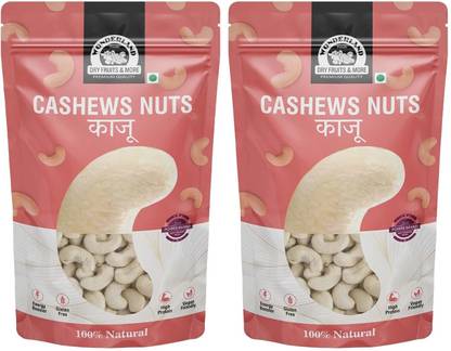 WONDERLAND Foods(Device) 100% Natural Premium Quality Plain Raw Cashews, 400g Pack of 2 (200g Each) Cashews