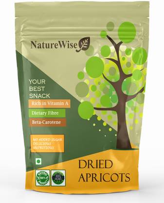 Naturewise 100 % Natural International Dried Turkish Apricots (Premium)176S Apricots