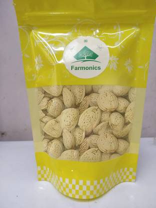 FARMONICS Pooja Sabut Badam Almonds