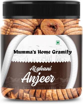 Mumma's home gramity Premium Dried Afghani Anjeer/ Figs | Fresh Dried Figs