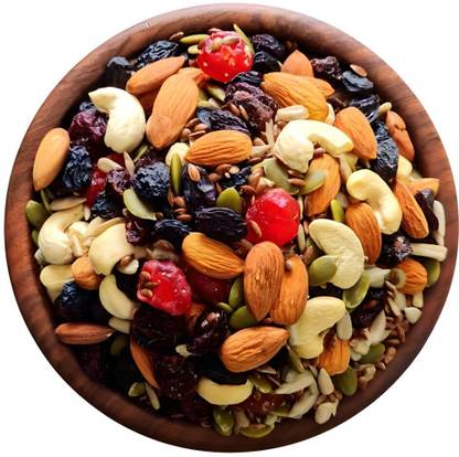 ENGLISH NUTS Mixed Nuts & Seeds 15 In 1 | Dry fruits, Seeds, Berries Mix | Nut Mix Snacks Assorted Seeds & Nuts