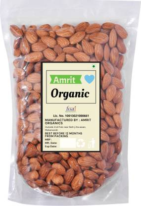 amrit organics Premium Natural Deluxe Almonds