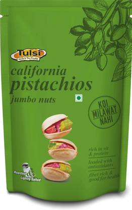Tulsi California Roasted Jumbo Nuts Lightly Salted Pistachios