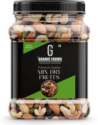 GRANIC FARMS Premium International Healthy Nutmix|Mixed Dry Fruits  (1 x 1 kg)