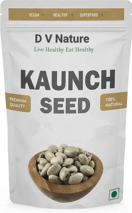 DV Nature Kaunch Seed White-Mucuna Pruriens-Kaunch Beej White Indian Beech Nuts