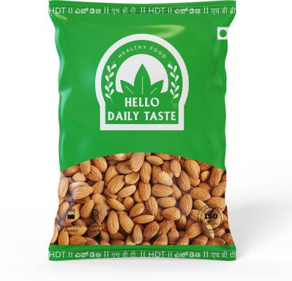 Hello Daily Taste CALIFORNIA PURE ALMONDS _BADAM ( 100 GM ) Almonds