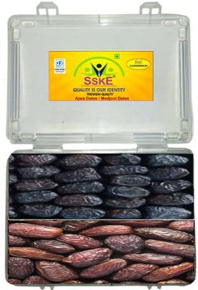 SSKE Ajwa Dates of Madina and Large Medjoul/Medjool (2x250g) Dates
