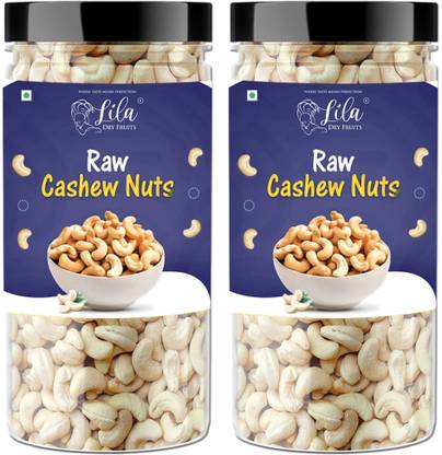 lila dry fruits Cashew 500 G x 2 | Tasty Ideal for Party Snacks Premium Kaju Perfect for Gifting Cashews