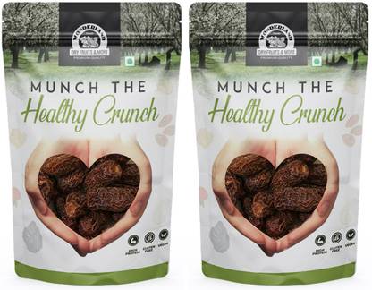 WONDERLAND Foods Dry Dates (Sukha Khajoor) Dry Dates