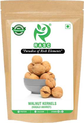 RASC A-Walnut KagajWalnut Akhrot Pack of 500g Walnuts