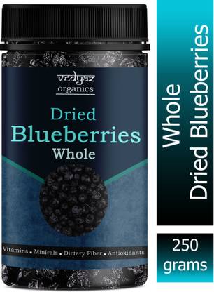 Vedyaz Organic Premium Whole Dried Blueberries dry Fruit -100% Natural Blueberry