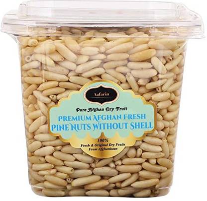 Aafarin PREMIUM AFGHAN FRESH PINE NUTS WITHOUT SHELL (1kg) Pine Nuts