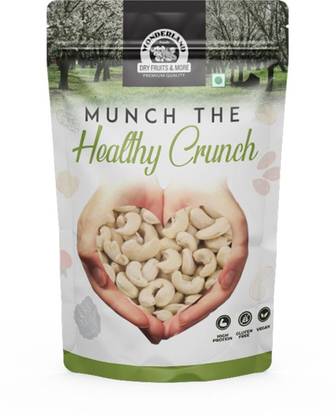 WONDERLAND Cashews 4 Piece Split Nut, Big Size, (Kaju Tukda) Dry Fruit,900 Grams_2 Cashews
