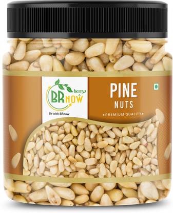BRnow berryz Pine Nuts Without Shell Chilgoza Seed Zero Added Sugar & Preservatives Dry Fruit Pine Nuts