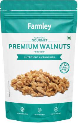 Farmley Premium Broken (Walnut) (Akrot) Walnuts (1 x 200 g)