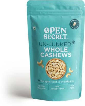 OPEN SECRET Whole Kaju Protein Rich Cashews (1 x 501 g) deal from flipkart