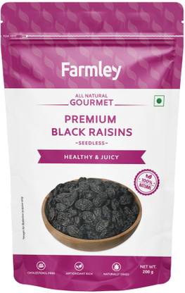 Farmley Premium Black Seedless Raisins