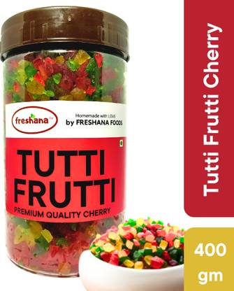 freshana Multicolor Tutti Frutti | Fresh Cherries for Cakes & Cookies Decoration Cherries