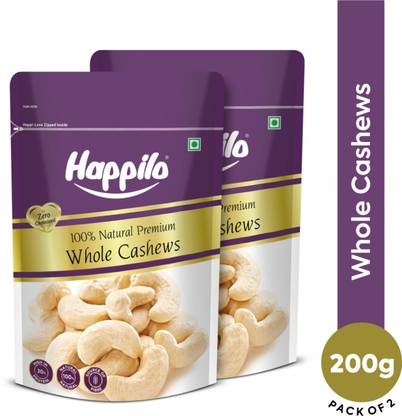 Happilo Premium Dry Fruits Natural Whole Cashews