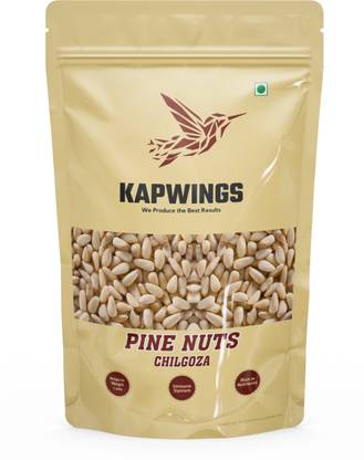 KAPWINGS Premium Pine Nuts | Pine Nuts without Shell | Chilgoza Giri | Pine Nuts