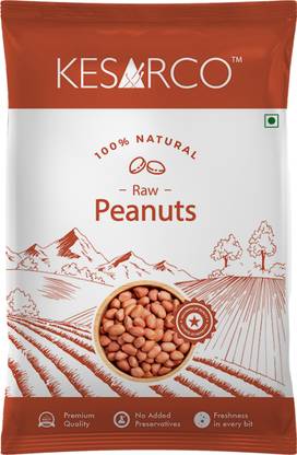 KESARCO Raw Peanuts , Rich in Protein and Fibre, High in Biotin and Folate Assorted Seeds & Nuts