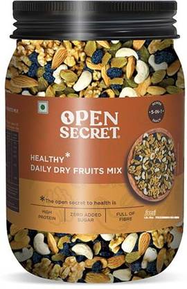 OPEN SECRET 5 in 1 Healthy Daily Dry Fruit Mix Assorted Nuts