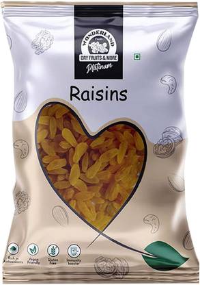WONDERLAND Foods Plain Kishmish Dry Grapes Raisins