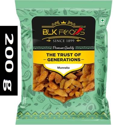 BLK FOODS Select Munnaka (with seed) Raisins