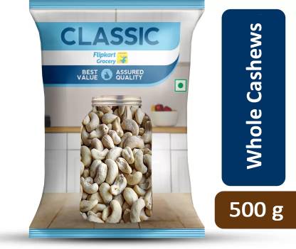 Classic Whole Cashews by Flipkart Grocery