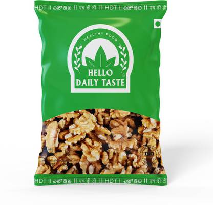 Hello Daily Taste WALNUTS | AKROT ( 100 GM ) Walnuts