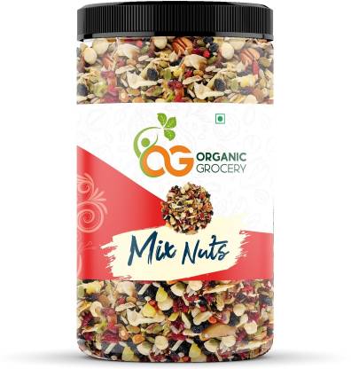Organic Grocery Health Dry Fruits Mix, Premium Trail Mix | Healthy Mixed Nuts