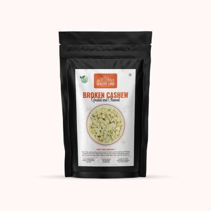 Healthy Land Premium broken/crushed cashew small pieces Cashews