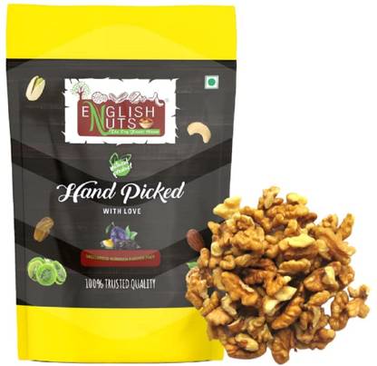 ENGLISH NUTS 200G WALNUT QUARTER KERNELS AKHROT GIRI | KASHMIRI AKHROT GIRI WITHOUT SHELL Walnuts