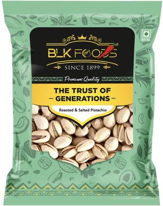 BLK FOODS Tasty Crunchy Roasted & Lightly Salted (Inshell) Pistachios