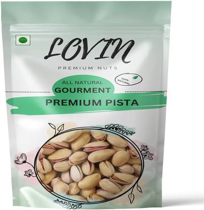 LOVIN Premium Roasted & Salted Pista 200g |Nutritious & Crunchier Pista Nuts Pistachios