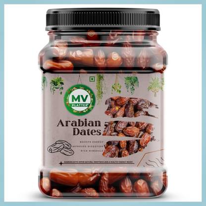Mv platter Premium Quality Arabian Dates for Healthy Snacking Dates