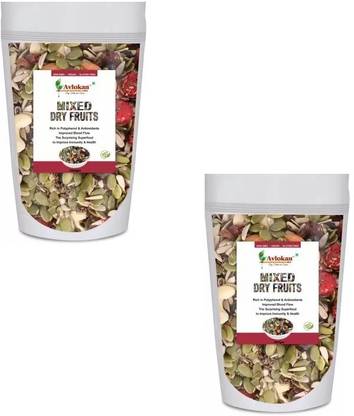 Avlokan Premium Daily Trail Mix Dry Fruit Nuts, Seeds & Berries Mix Dry Fruit Assorted Seeds & Nuts