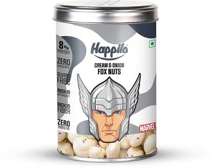 Happilo Marvel Thor Edition Cream & Onion Fox Nut Fox Nut