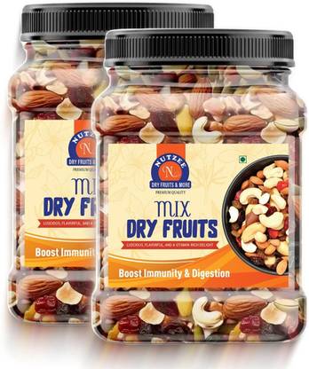 NUTZEE Premium Mixed Dry Fruits – Healthy & Nutritious Snack Blend Raisins